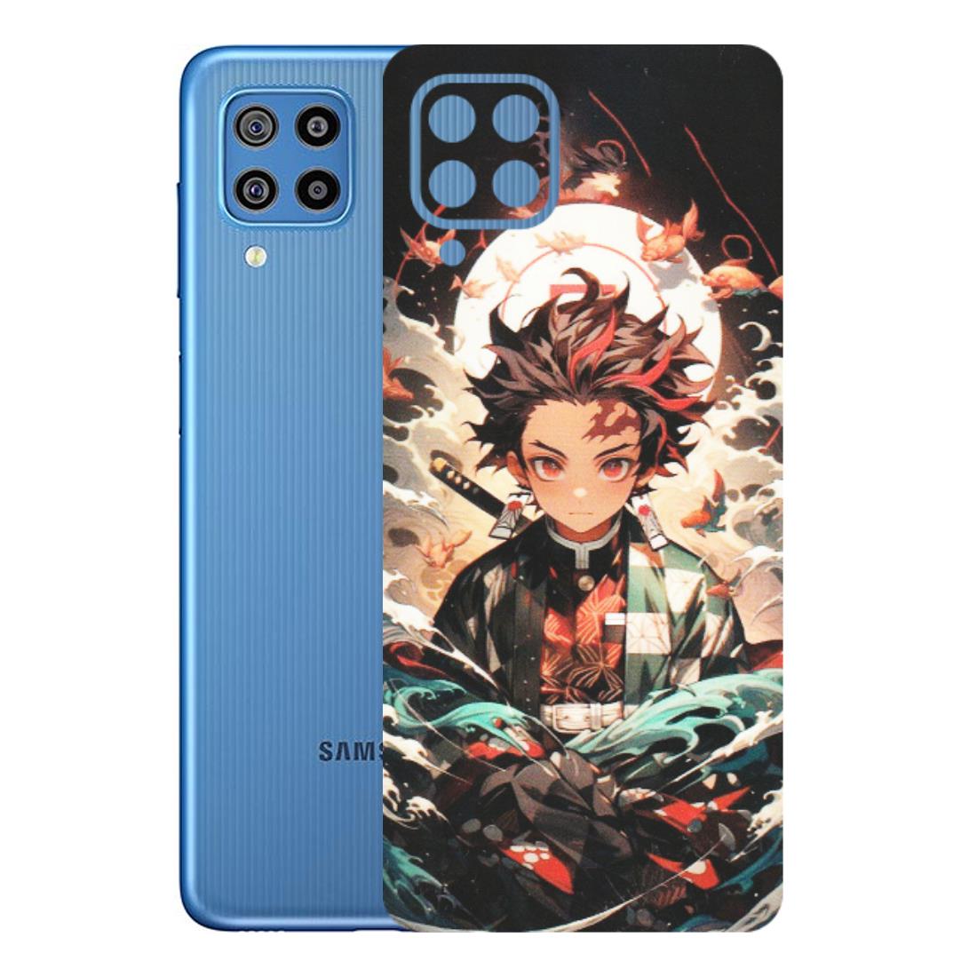 Samsung M/F/Note/Flip and C Phone Skins (All Models) - Tanjiro Demon Slayer Anime - Matte Finish (M-158) Samsung Galaxy F22