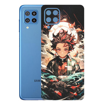 Samsung M/F/Note/Flip and C Phone Skins (All Models) - Tanjiro Demon Slayer Anime - Matte Finish (M-158) Samsung Galaxy F22