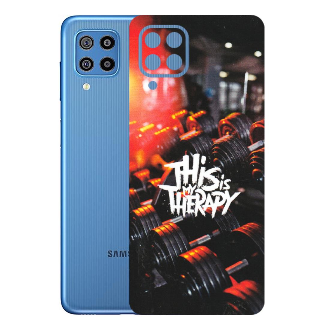Samsung M/F/Note/Flip and C Phone Skins (All Models) - GYM Lover Therapy - Matte Finish (M-160) Samsung Galaxy F22
