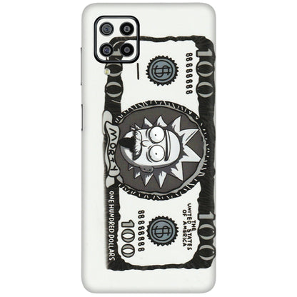 Samsung M/F/Note/Flip and C Phone Skins (All Models) - Rick And Morty Hundred Dollar Anime - Matte Finish (M-161) Samsung Galaxy F22