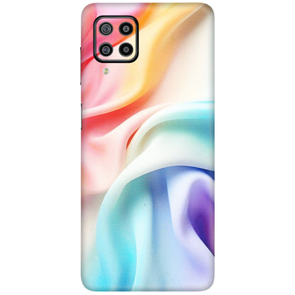 Samsung M/F/Note/Flip and C Phone Skins (All Models) - Colourful Silk Cloth - Matte Finish (M-165) Samsung Galaxy F22