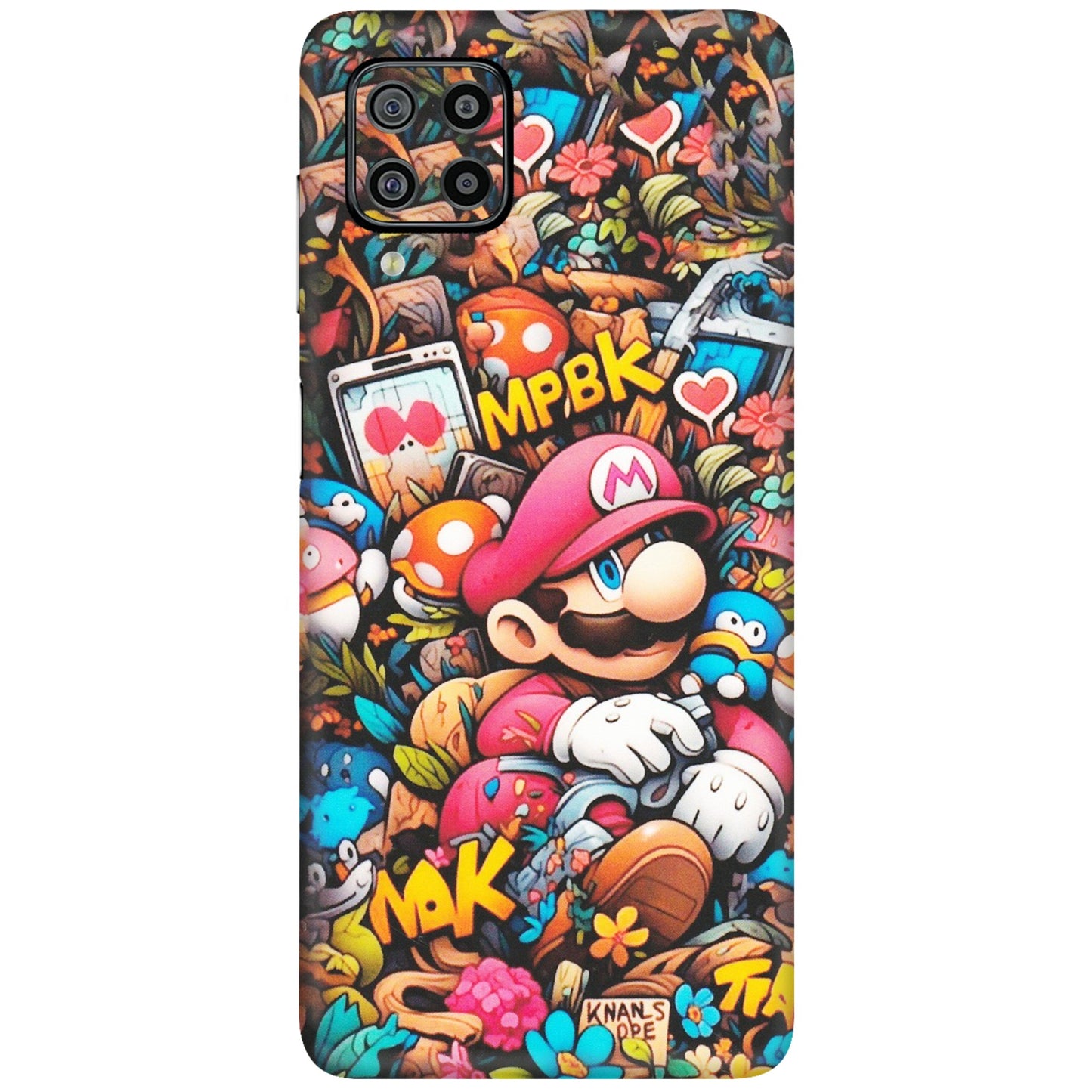 Samsung M/F/Note/Flip and C Phone Skins (All Models) - Super Mario Bros Artistic - Matte Finish (M-173) Samsung Galaxy F22