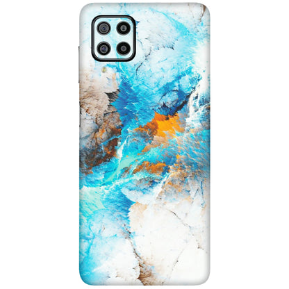 Samsung M/F/Note/Flip and C Phone Skins (All Models) - Blue Waves Abstract - Matte Finish (M-19) Samsung Galaxy F22