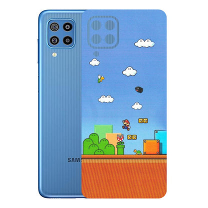 Samsung M/F/Note/Flip and C Phone Skins (All Models) - Mario Game Scene - Matte Finish (M-24) Samsung Galaxy F22
