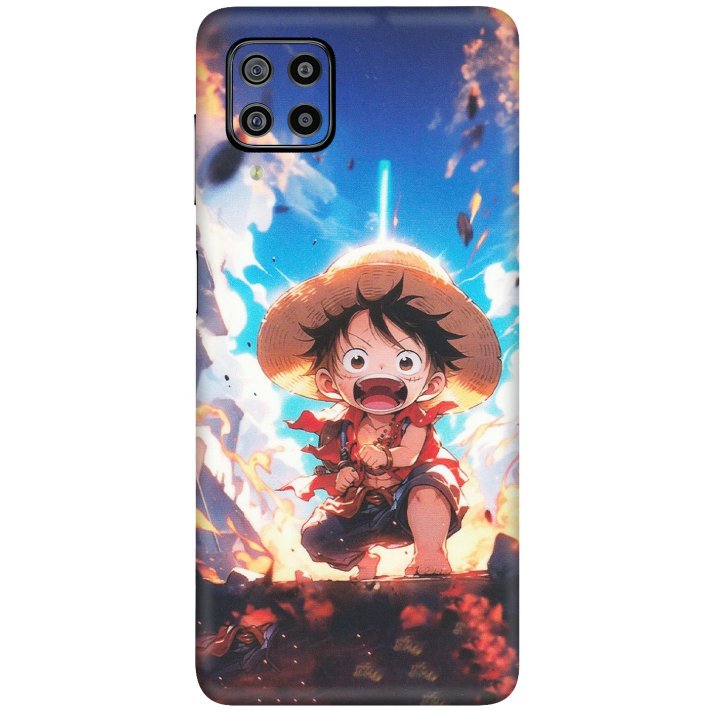 Samsung M/F/Note/Flip and C Phone Skins (All Models) - Toon One Piece Cute Character - Matte Finish (M-35) Samsung Galaxy F22