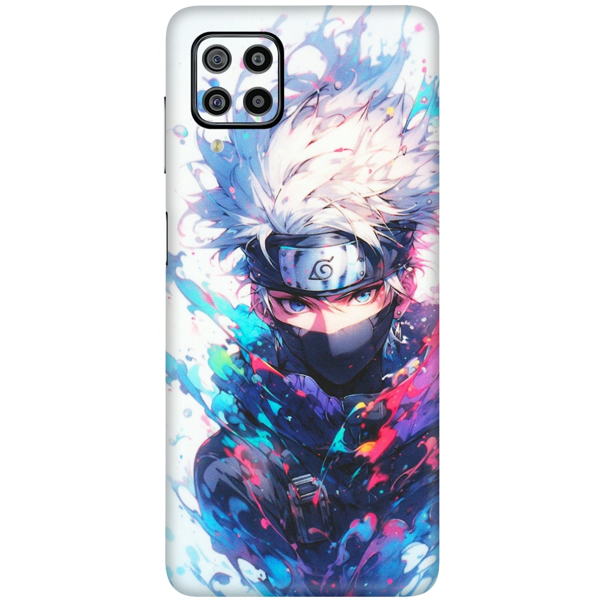 Samsung M/F/Note/Flip and C Phone Skins (All Models) - Naruto Face Mask - Matte Finish (M-03) Samsung Galaxy F22