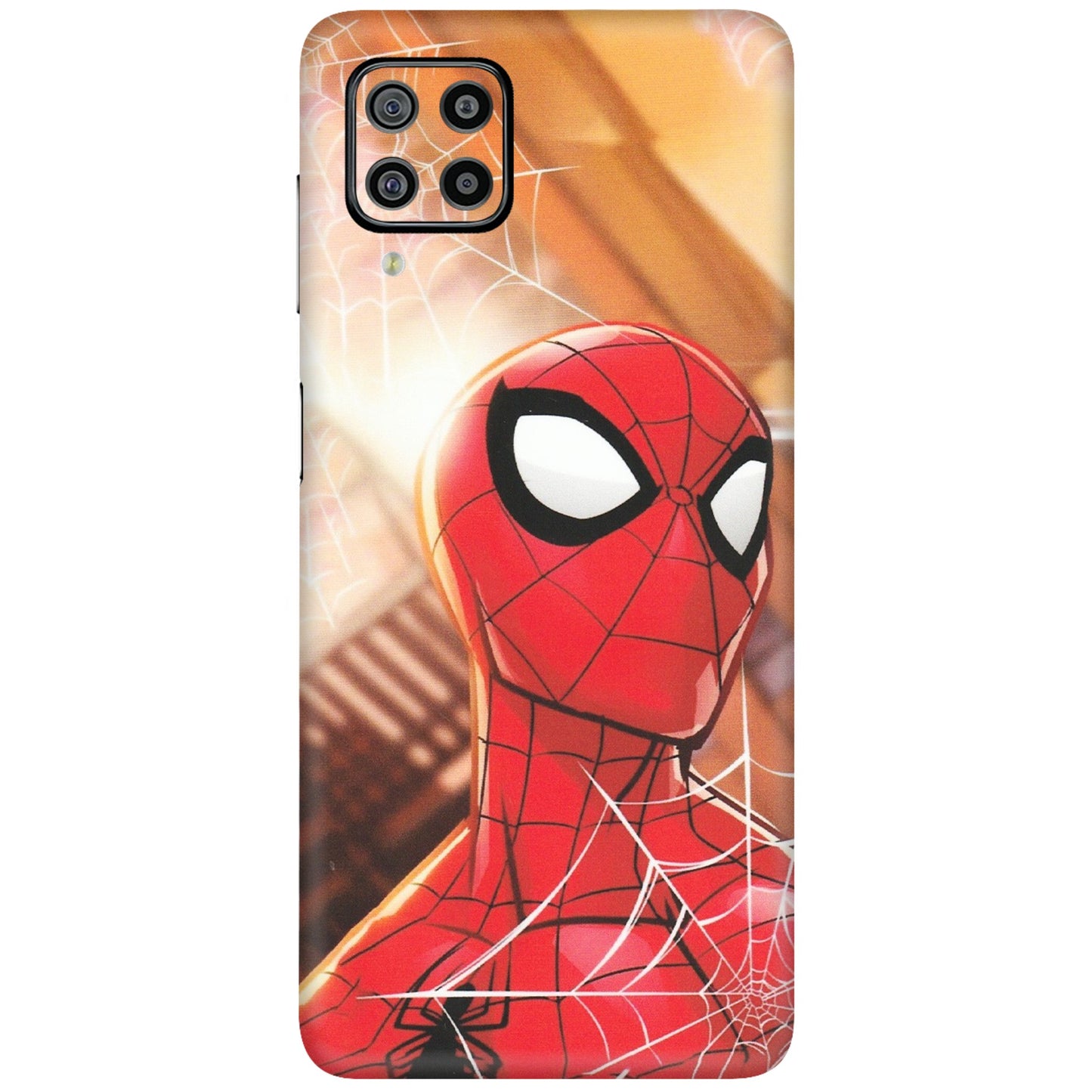 Samsung M/F/Note/Flip and C Phone Skins (All Models) - Spiderman Face New - Matte Finish (M-41) Samsung Galaxy F22