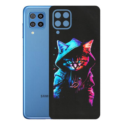 Samsung M/F/Note/Flip and C Phone Skins (All Models) - Cyberpunk Cat - Matte Finish (M-45) Samsung Galaxy F22