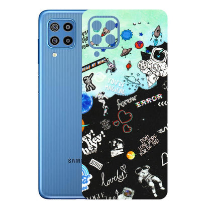 Samsung M/F/Note/Flip and C Phone Skins (All Models) - Living In A Space Dream - Matte Finish (M-46) Samsung Galaxy F22