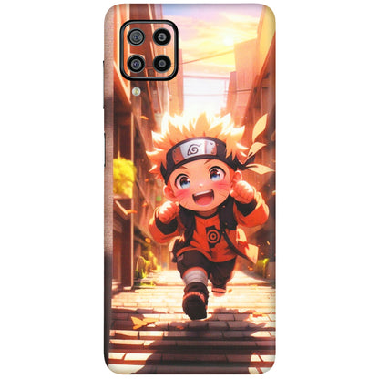 Samsung M/F/Note/Flip and C Phone Skins (All Models) - Naruto Cute Toon Running - Matte Finish (M-04) Samsung Galaxy F22