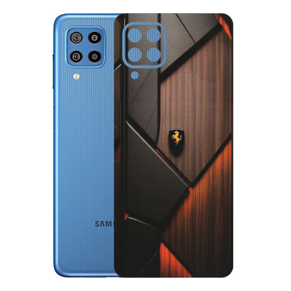 Samsung M/F/Note/Flip and C Phone Skins (All Models) - Lambo Beauty Wood Pattern Sober - Matte Finish (M-51) Samsung Galaxy F22