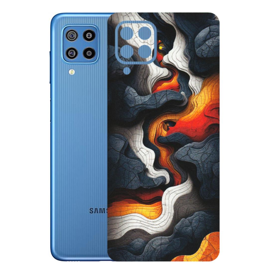 Samsung M/F/Note/Flip and C Phone Skins (All Models) - Abstract Volcanic Layers - Matte Finish (M-52) Samsung Galaxy F22