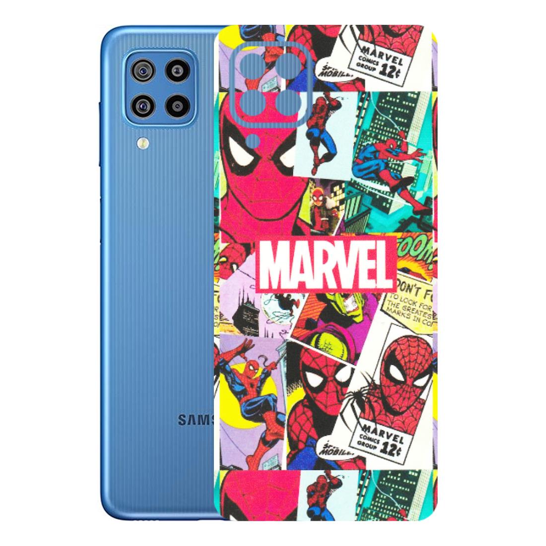 Samsung M/F/Note/Flip and C Phone Skins (All Models) - Marvel Comic Spiderman Grafitti - Matte Finish (M-72) Samsung Galaxy F22