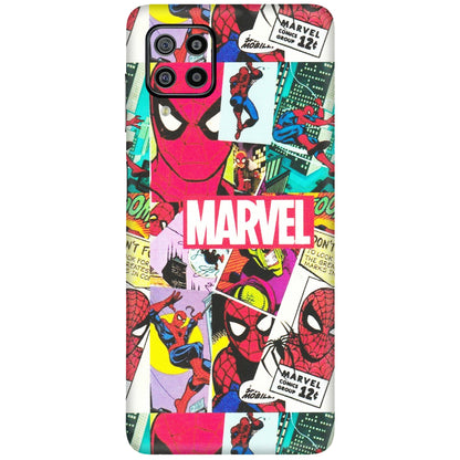 Samsung M/F/Note/Flip and C Phone Skins (All Models) - Marvel Comic Spiderman Grafitti - Matte Finish (M-72) Samsung Galaxy F22