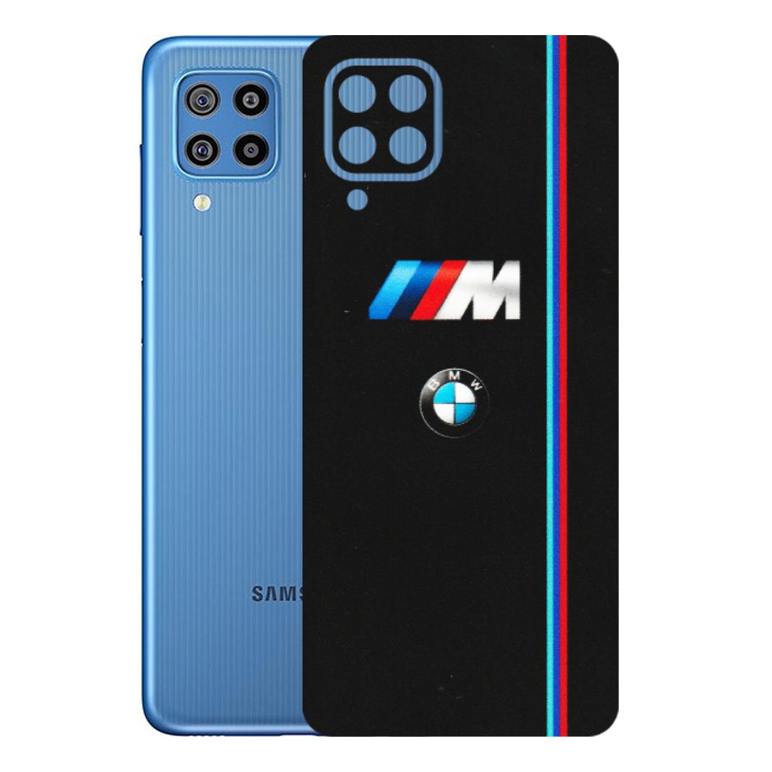 Samsung M/F/Note/Flip and C Phone Skins (All Models) - Styling With Black BMW - Matte Finish (M-74) Samsung Galaxy F22