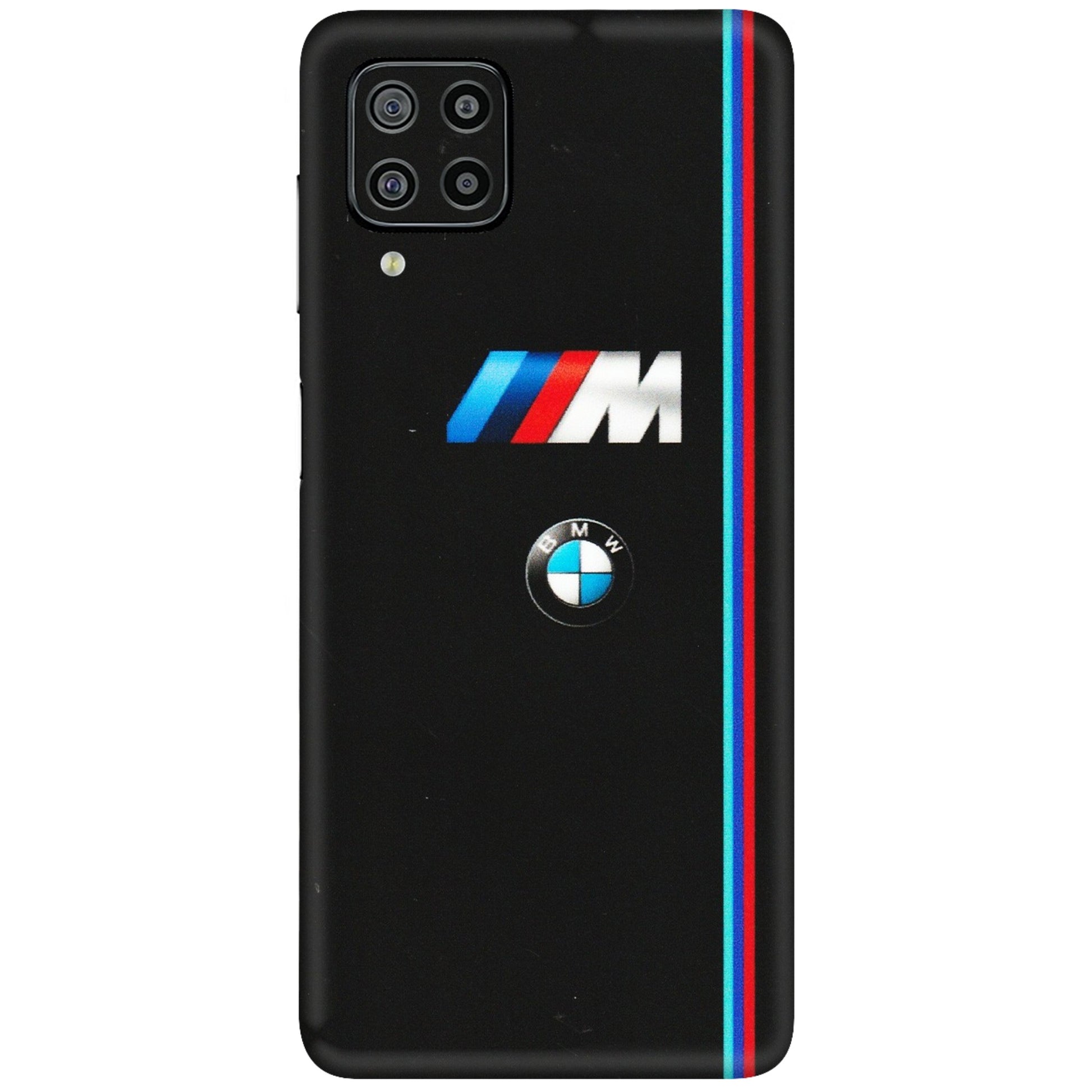 Samsung M/F/Note/Flip and C Phone Skins (All Models) - Styling With Black BMW - Matte Finish (M-74) Samsung Galaxy F22