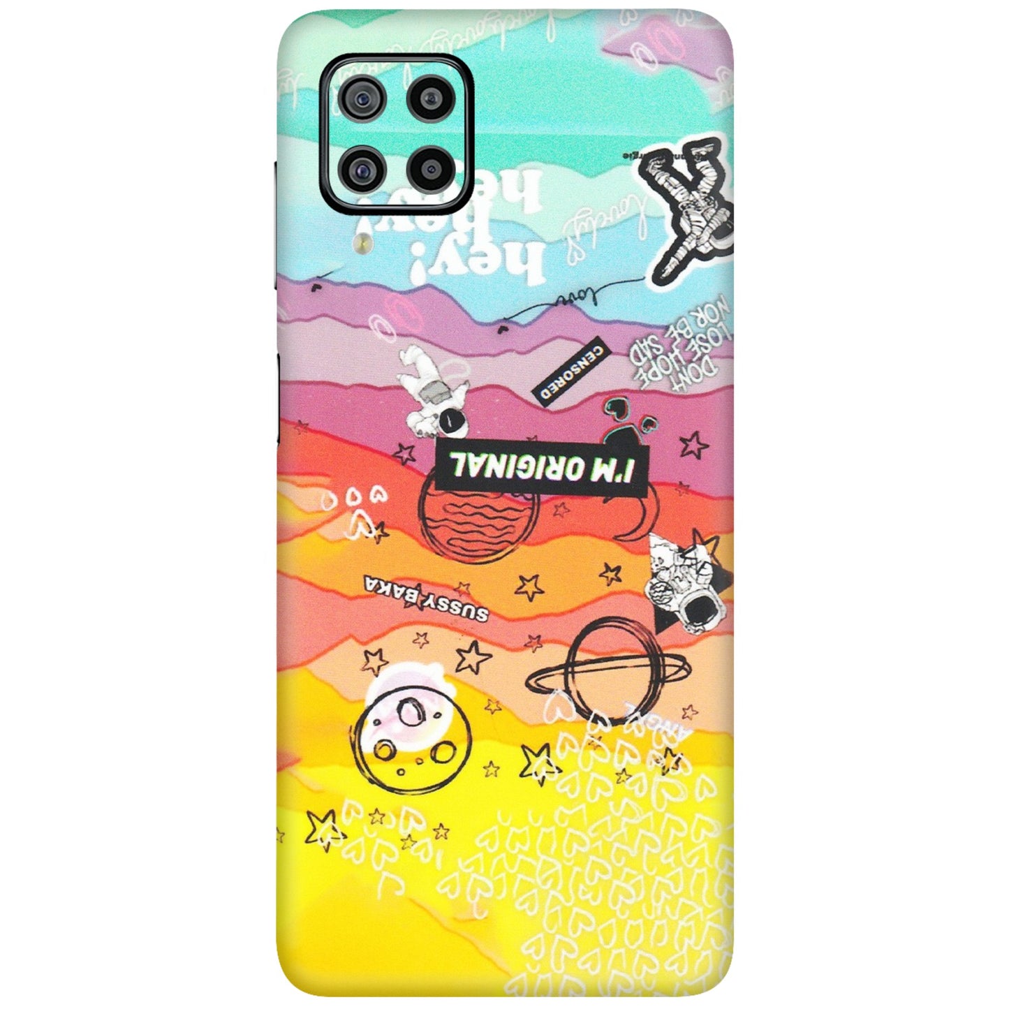 Samsung M/F/Note/Flip and C Phone Skins (All Models) - The Original Astronaut - Matte Finish (M-79) Samsung Galaxy F22