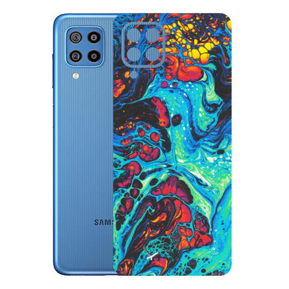 Samsung M/F/Note/Flip and C Phone Skins (All Models) - Majestic Galactic Marbel - Matte Finish (M-85) Samsung Galaxy F22
