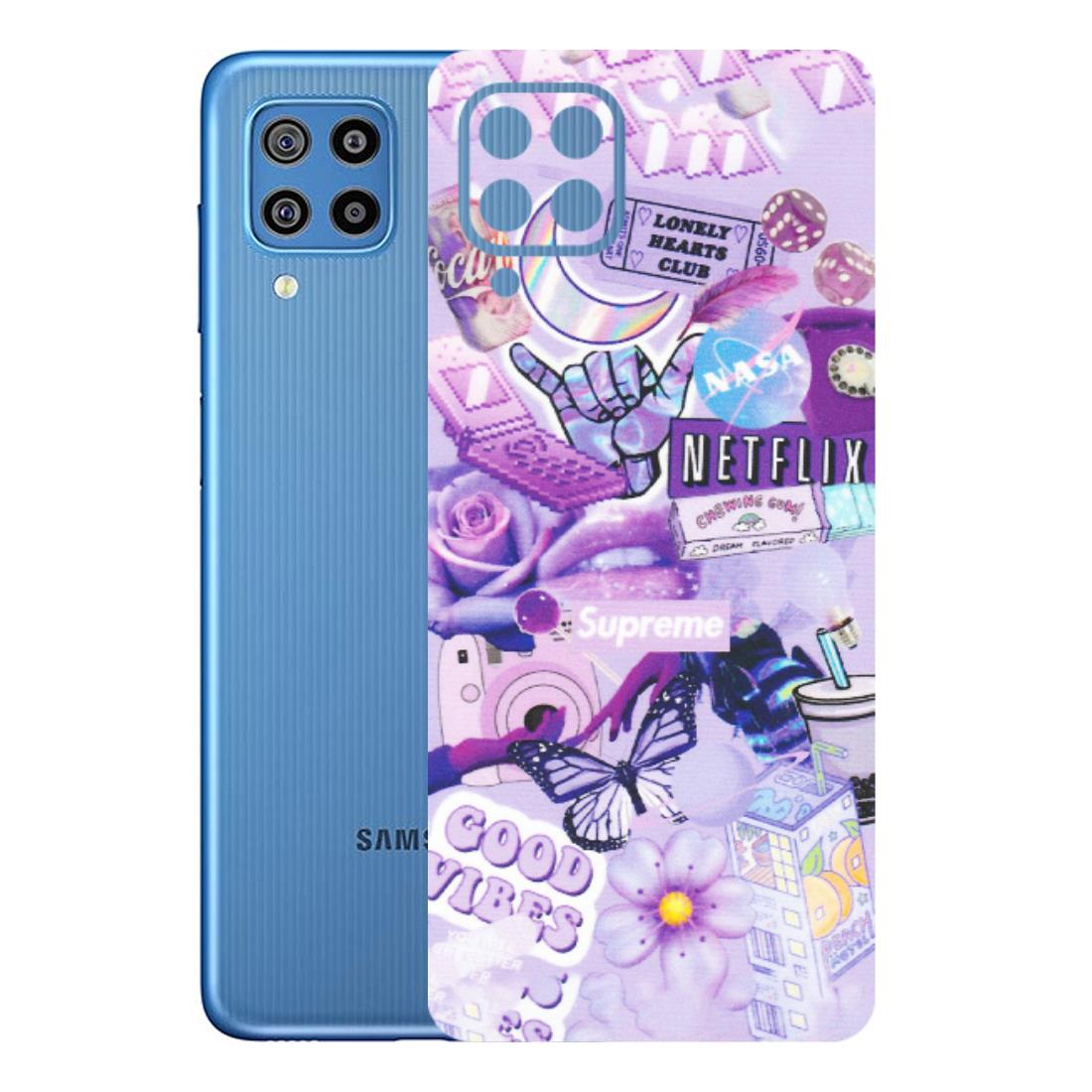 Samsung M/F/Note/Flip and C Phone Skins (All Models) - Supreme Purple Magic - Matte Finish (M-88) Samsung Galaxy F22