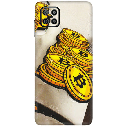 Samsung M/F/Note/Flip and C Phone Skins (All Models) - Billionaire Bitcoin Collection - Matte Finish (M-92) Samsung Galaxy F22