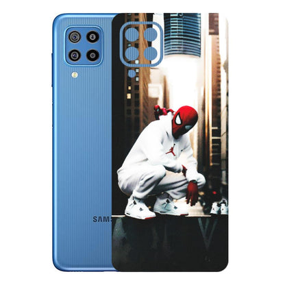 Samsung M/F/Note/Flip and C Phone Skins (All Models) - Sportsman Spider Man - Matte Finish (M-94) Samsung Galaxy F22