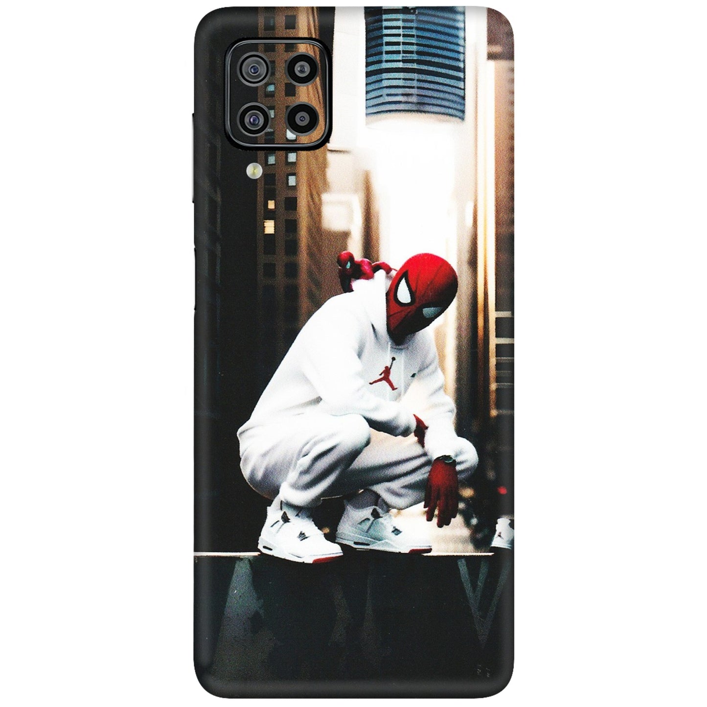 Samsung M/F/Note/Flip and C Phone Skins (All Models) - Sportsman Spider Man - Matte Finish (M-94) Samsung Galaxy F22
