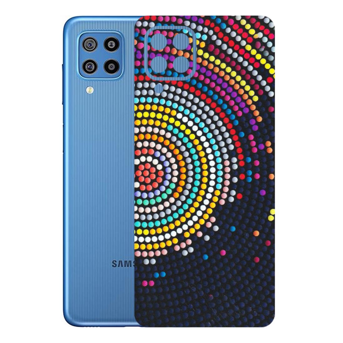 Samsung M/F/Note/Flip and C Phone Skins (All Models) - Rainbow Dot Mandala - Matte Finish (M-97) Samsung Galaxy F22