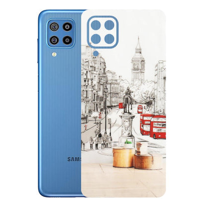 Samsung M/F/Note/Flip and C Phone Skins (All Models) - London Street - Transparent Finish (T-02) Samsung Galaxy F22
