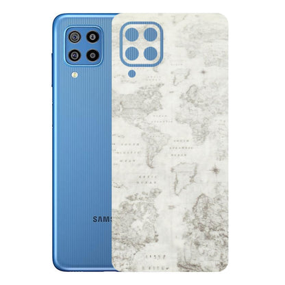 Samsung M/F/Note/Flip and C Phone Skins (All Models) - World Travel Map - Transparent Finish (T-04) Samsung Galaxy F22