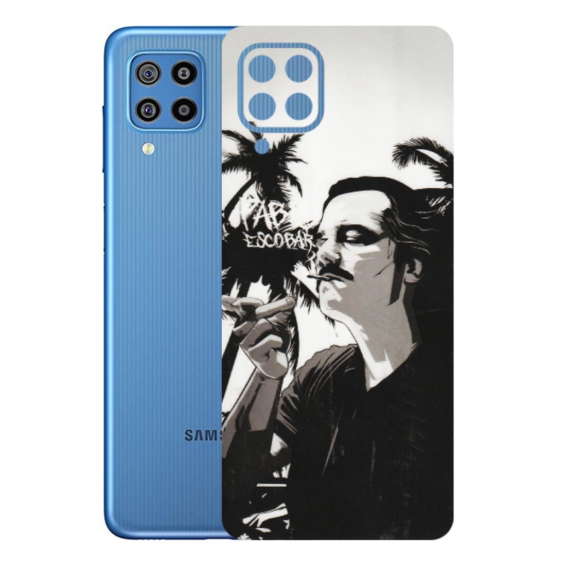 Samsung M/F/Note/Flip and C Phone Skins (All Models) - Pab Escobar - Transparent Finish (T-05) Samsung Galaxy F22