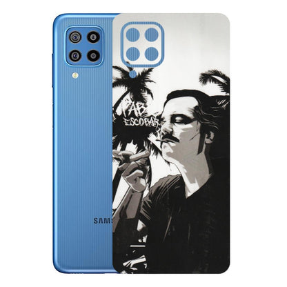 Samsung M/F/Note/Flip and C Phone Skins (All Models) - Pab Escobar - Transparent Finish (T-05) Samsung Galaxy F22