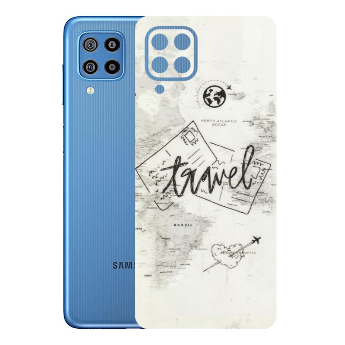 Samsung M/F/Note/Flip and C Phone Skins (All Models) - Travel Ticket - Transparent Finish (T-06) Samsung Galaxy F22