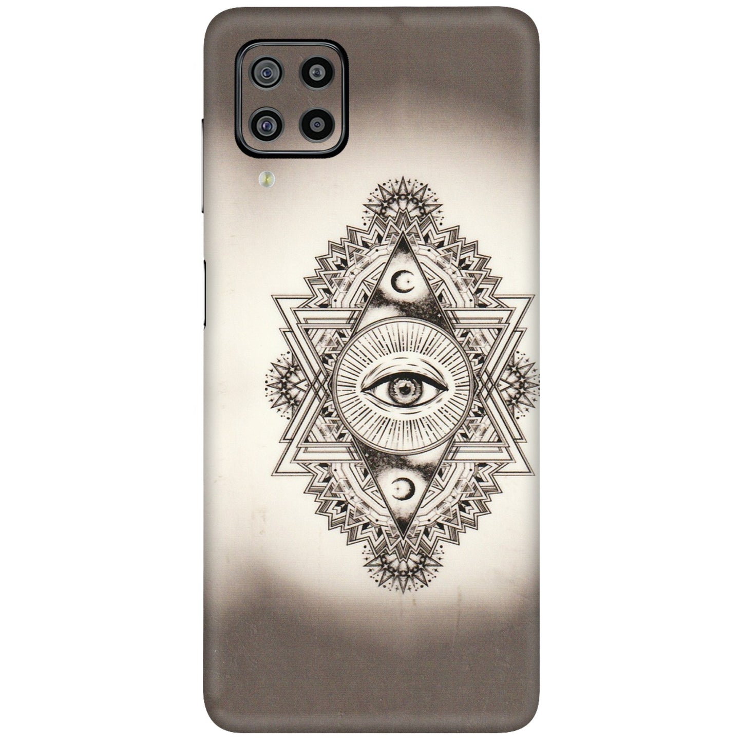 Samsung M/F/Note/Flip and C Phone Skins (All Models) - Illuminati Great Eye - Transparent Finish (T-14) Samsung Galaxy F22