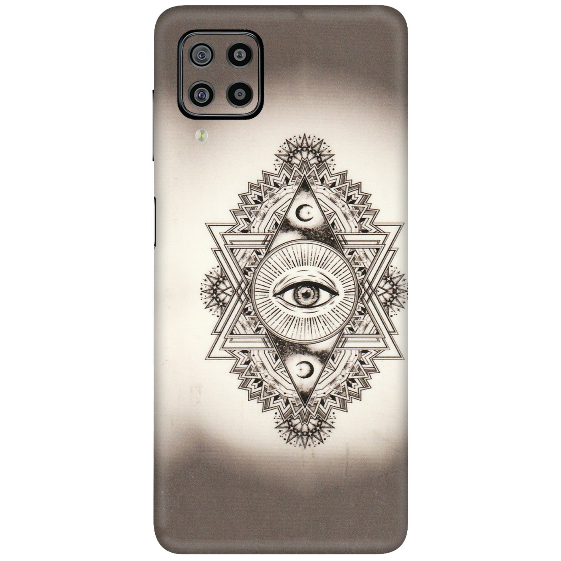 Samsung M/F/Note/Flip and C Phone Skins (All Models) - Illuminati Great Eye - Transparent Finish (T-14) Samsung Galaxy F22