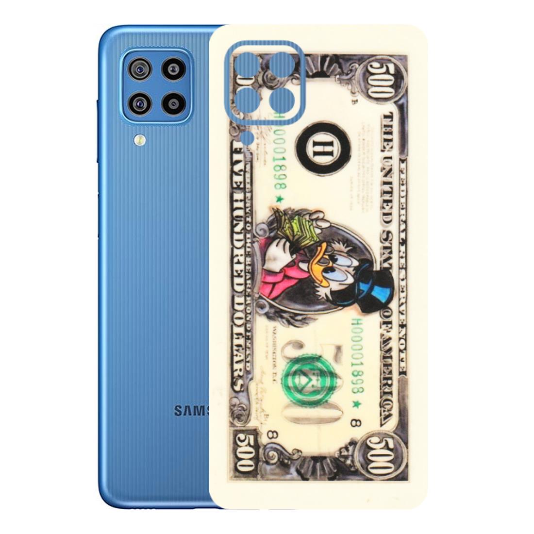 Samsung M/F/Note/Flip and C Phone Skins (All Models) - Five Hundred Dollar Duck - Transparent Finish (T-15) Samsung Galaxy F22