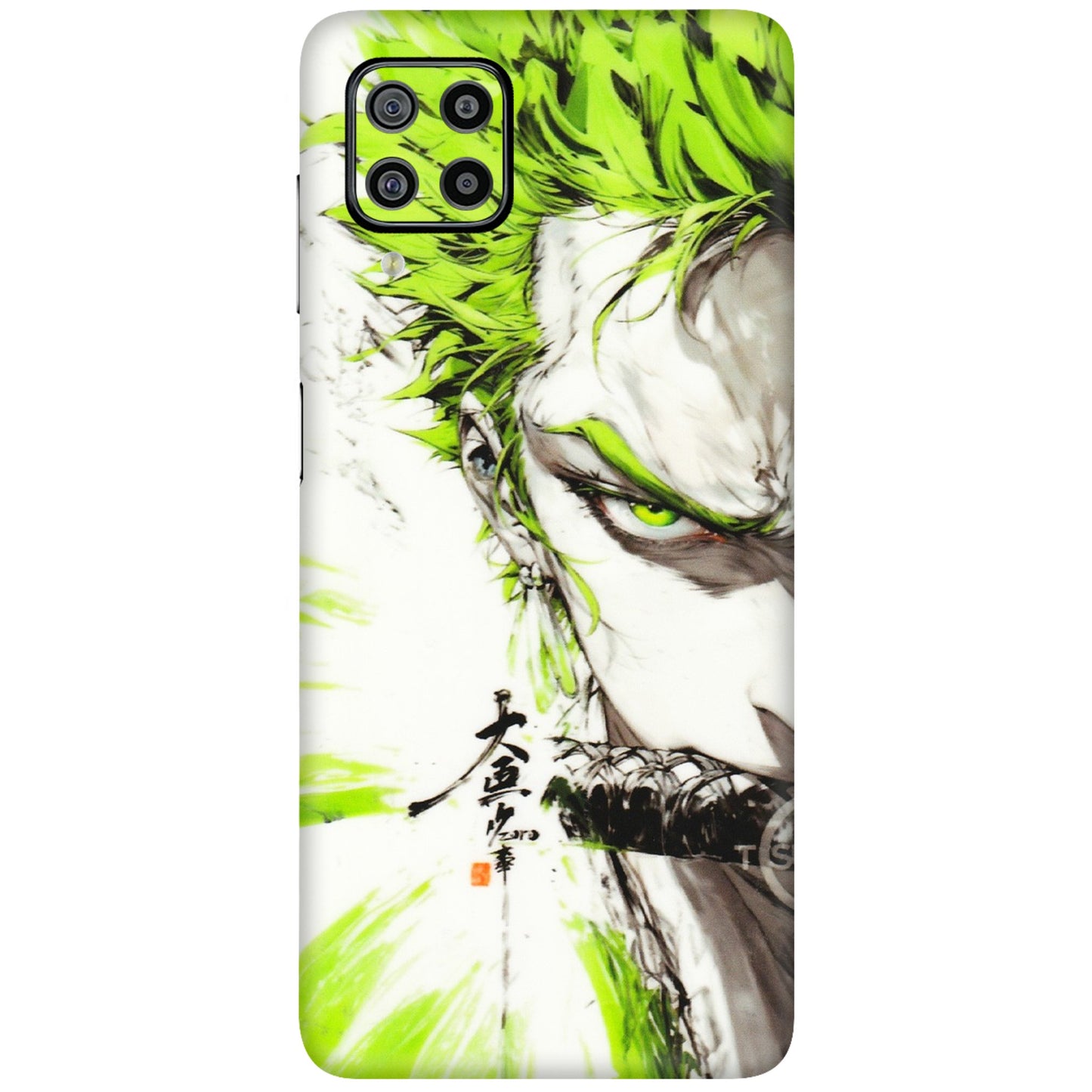 Samsung M/F/Note/Flip and C Phone Skins (All Models) - Roro Taku Anime - Transparent Finish (T-18) Samsung Galaxy F22