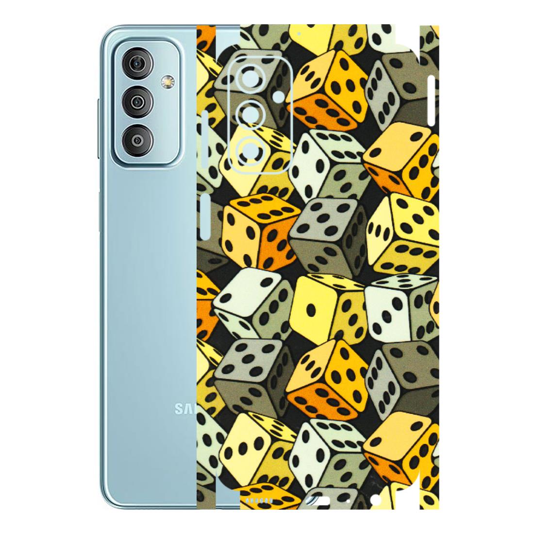 Samsung M/F/Note/Flip and C Phone Skins (All Models) - Dices Of Life - 3D Embossed Finish (L-04) Samsung Galaxy F23