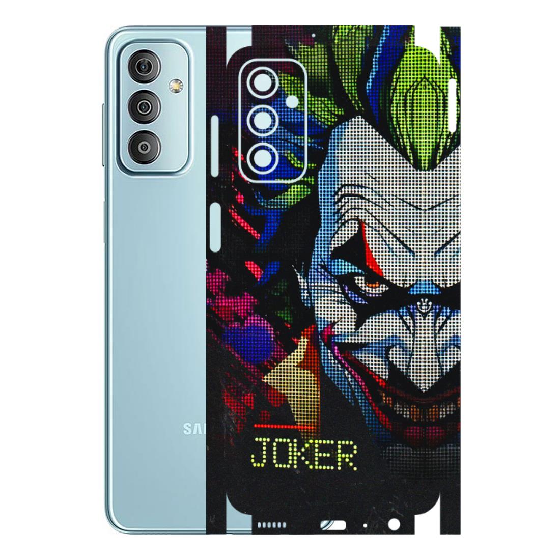Samsung M/F/Note/Flip and C Phone Skins (All Models) - Joker Dot Matrix - 3D Embossed Finish (L-08) Samsung Galaxy F23
