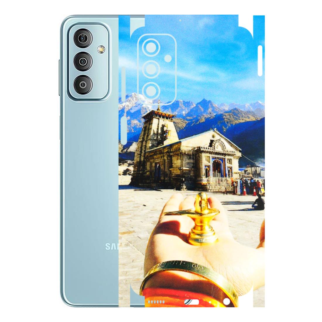 Samsung M/F/Note/Flip and C Phone Skins (All Models) - Beauty of Kedarnath - 3D Embossed Finish (L-108) Samsung Galaxy F23