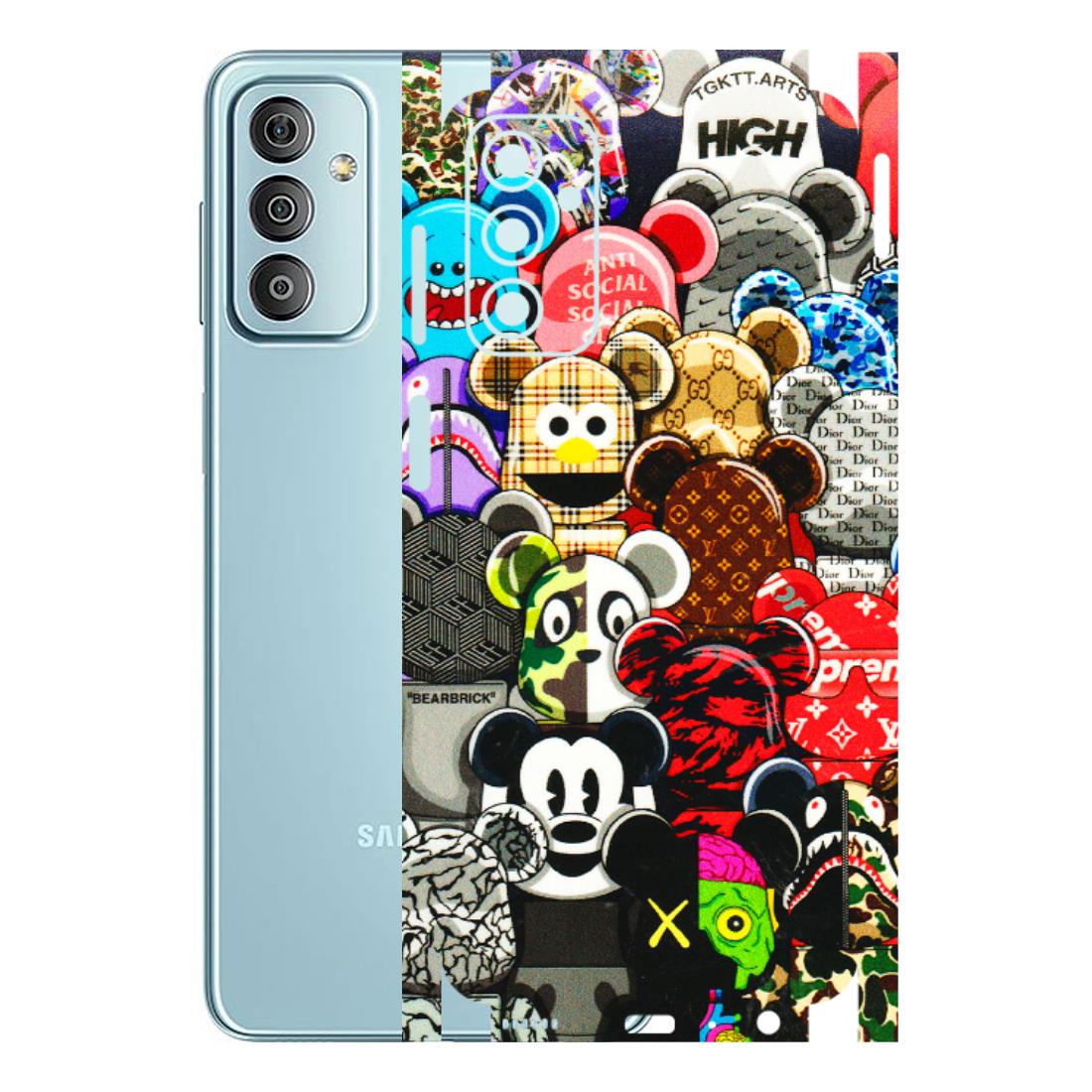 Samsung M/F/Note/Flip and C Phone Skins (All Models) - More Mickey Mouses - 3D Embossed Finish (L-118) Samsung Galaxy F23