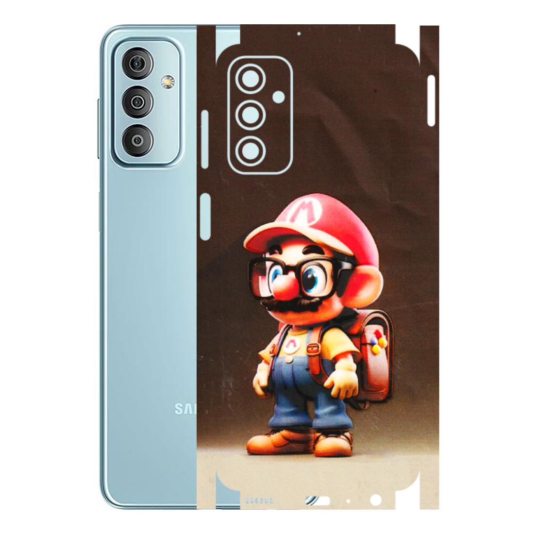 Samsung M/F/Note/Flip and C Phone Skins (All Models) - Little Mario - 3D Embossed Finish (L-119) Samsung Galaxy F23
