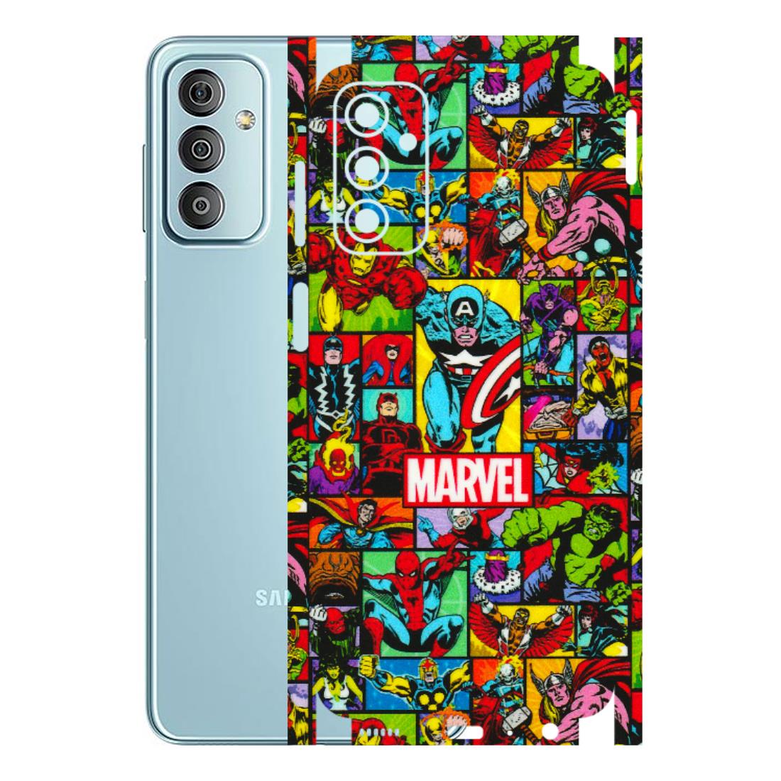 Samsung M/F/Note/Flip and C Phone Skins (All Models) - MARVELOUS Comic Characters - 3D Embossed Finish (L-129) Samsung Galaxy F23