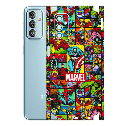 Samsung M/F/Note/Flip and C Phone Skins (All Models) - MARVELOUS Comic Characters - 3D Embossed Finish (L-129) Samsung Galaxy F23