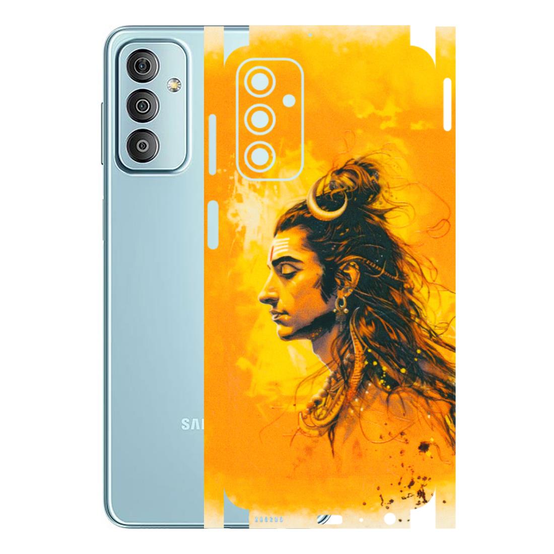 Samsung M/F/Note/Flip and C Phone Skins (All Models) - Shiv Shakti - 3D Embossed Finish (L-14) Samsung Galaxy F23