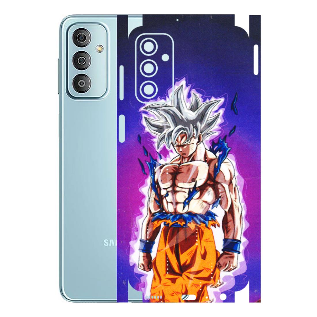 Samsung M/F/Note/Flip and C Phone Skins (All Models) - Goku Purple Anime - 3D Embossed Finish (L-147) Samsung Galaxy F23