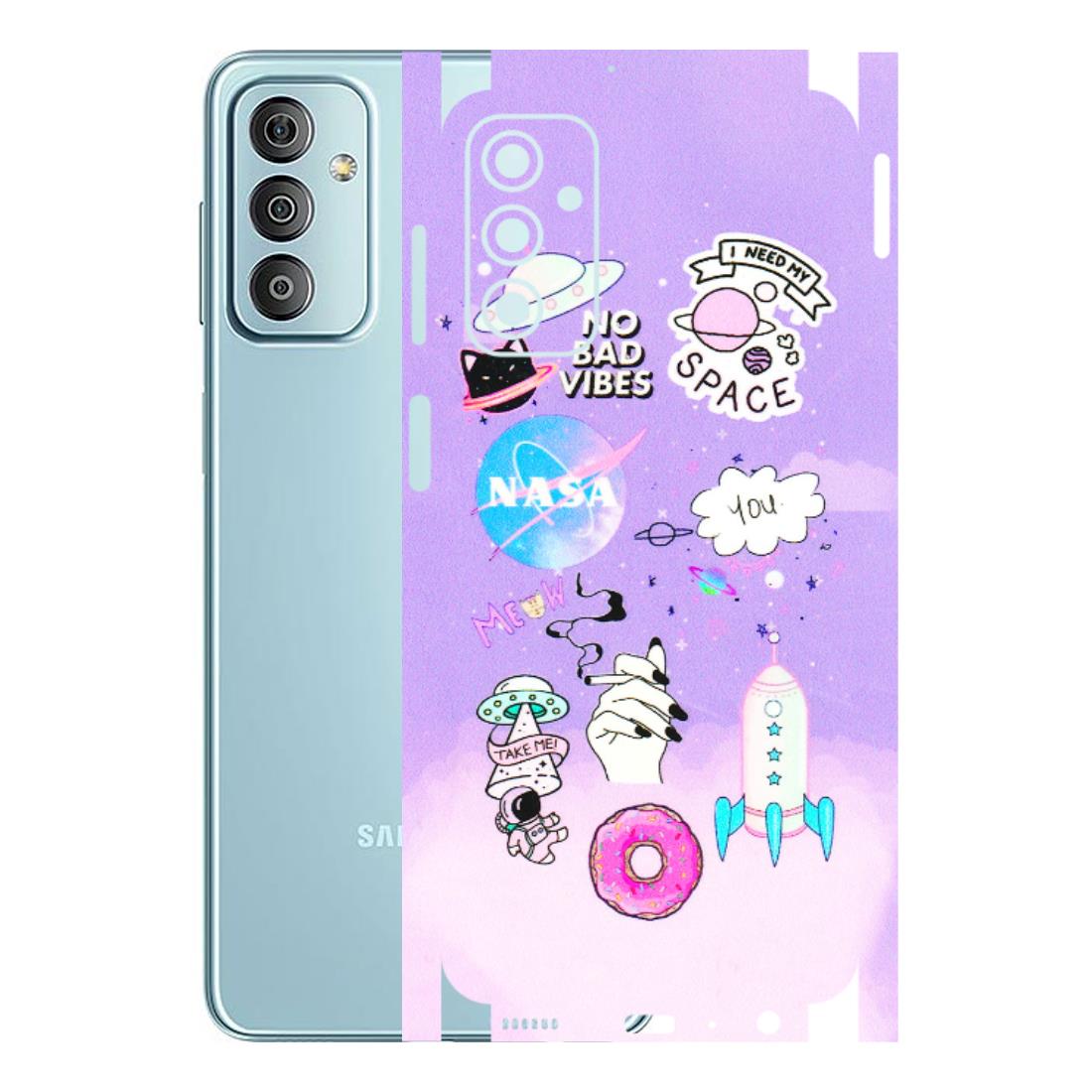Samsung M/F/Note/Flip and C Phone Skins (All Models) - I Need My Nasa Skin - 3D Embossed Finish (L-149) Samsung Galaxy F23
