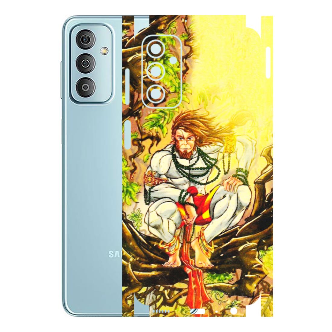 Samsung M/F/Note/Flip and C Phone Skins (All Models) - Lord Hanuman - 3D Embossed Finish (L-152) Samsung Galaxy F23