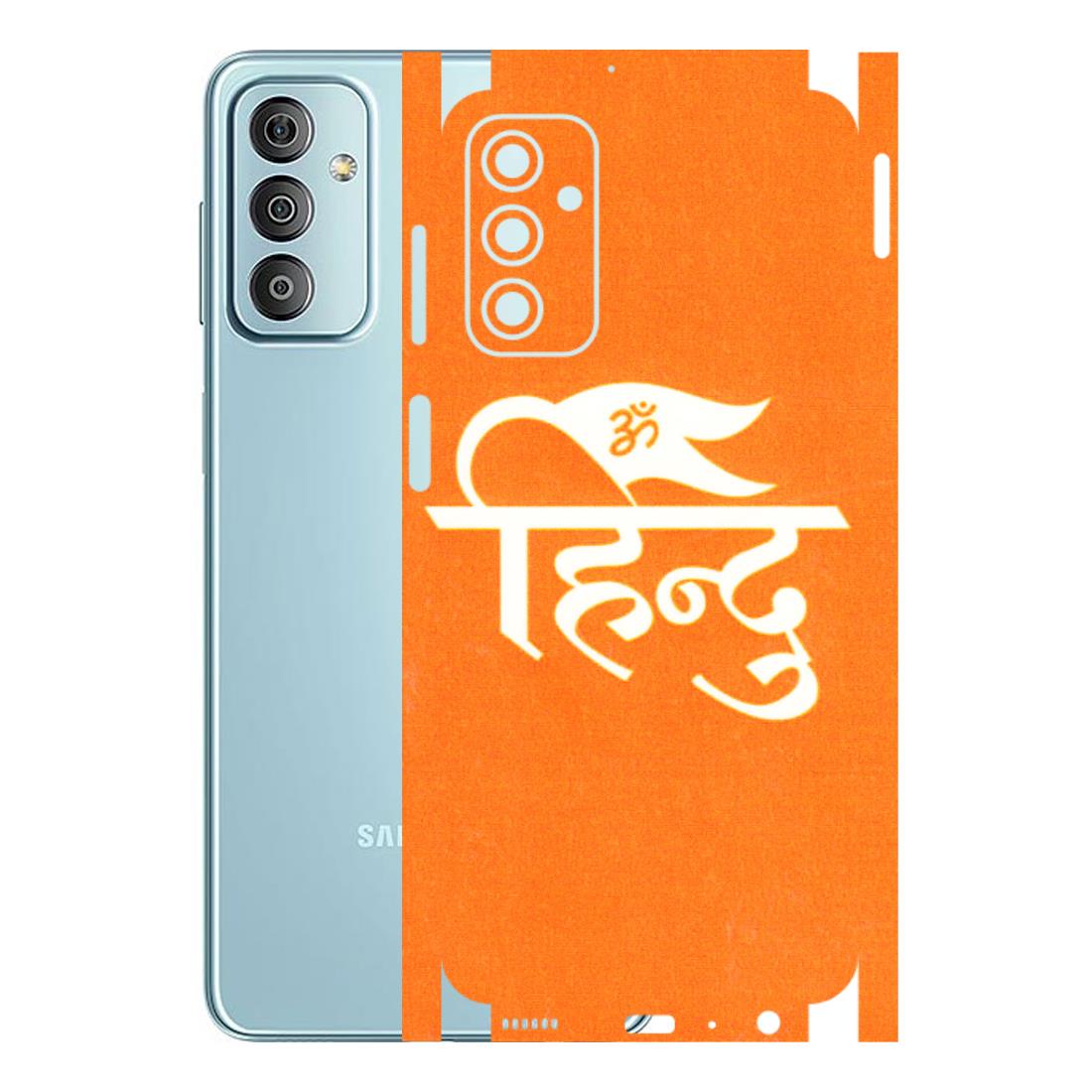 Samsung M/F/Note/Flip and C Phone Skins (All Models) - Hindu Kesari - 3D Embossed Finish (L-154) Samsung Galaxy F23