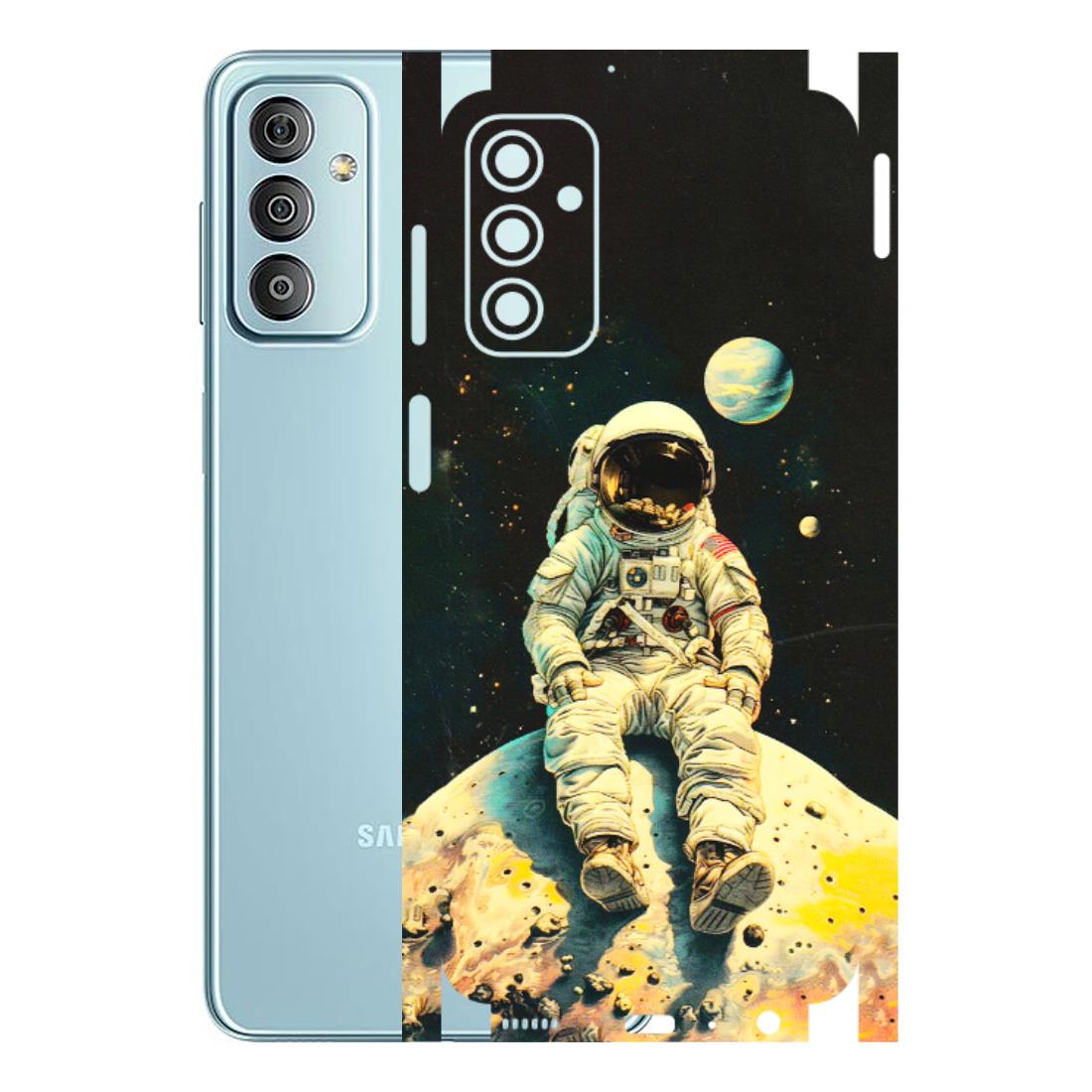 Samsung M/F/Note/Flip and C Phone Skins (All Models) - Astronaut in Space - 3D Embossed Finish (L-16) Samsung Galaxy F23