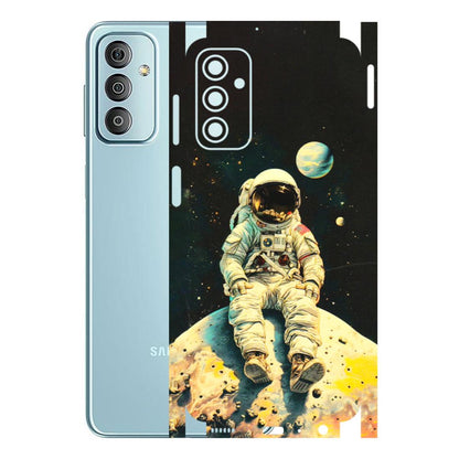 Samsung M/F/Note/Flip and C Phone Skins (All Models) - Astronaut in Space - 3D Embossed Finish (L-16) Samsung Galaxy F23